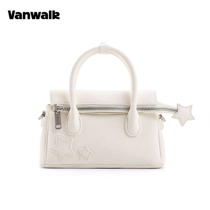 VANWALK Gulugulu Series Original Star Hollow-out Mini Shoulder Bags PU Handbag V3051