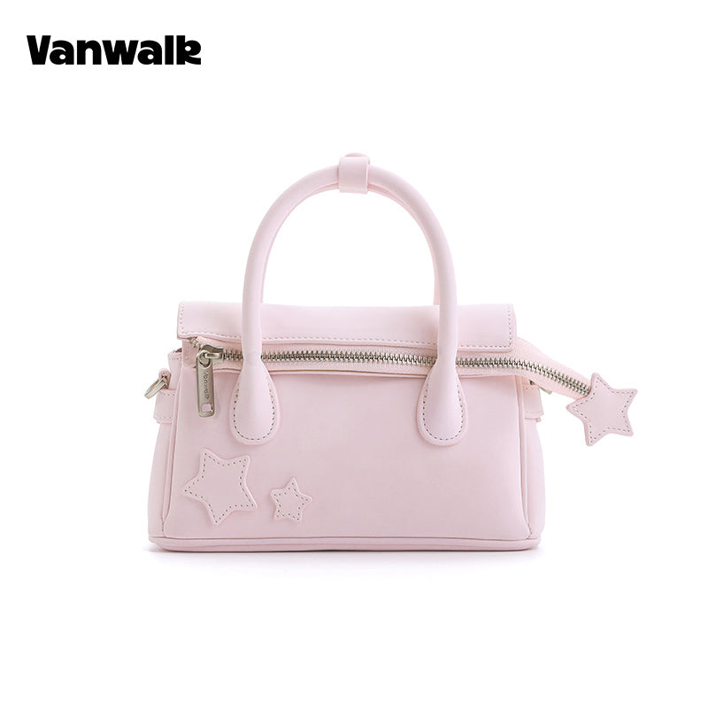 VANWALK Gulugulu Series Original Star Hollow-out Mini Shoulder Bags PU Handbag V3051