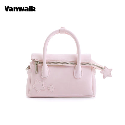 VANWALK Gulugulu Series Original Star Hollow-out Mini Shoulder Bags PU Handbag V3051